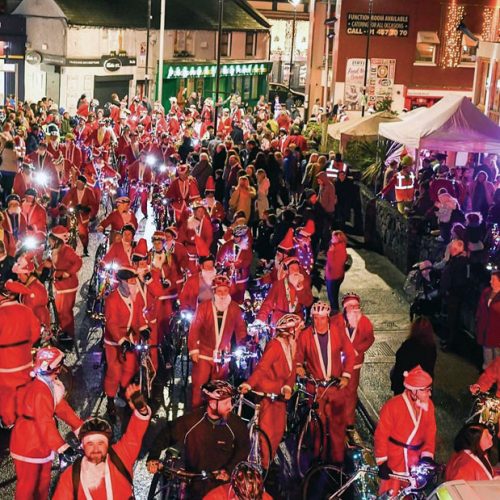 Dublin Santa Cycle for Headway