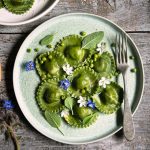 Homemade Green Ravioli