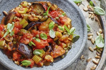 Caponata – Sicilian aubergine stew