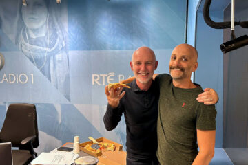 Pinocchio on the Ray D’Arcy Show – Sharing recipes and nuggets of wisdom