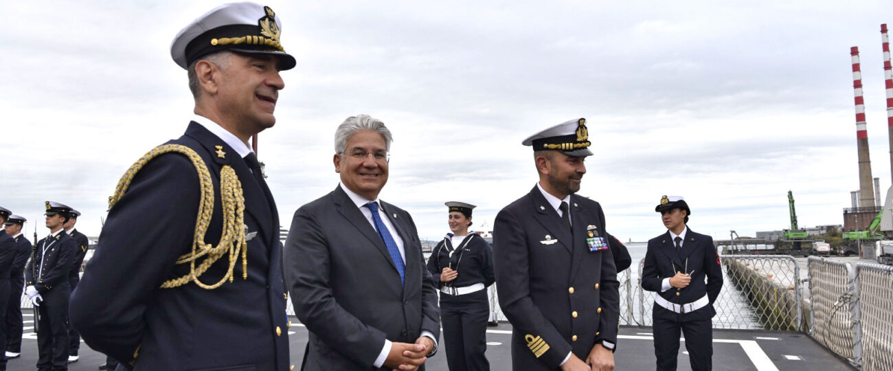 Nave Etna: Pride of the Italian Navy Calls at Dublin