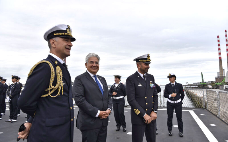 Nave Etna: Pride of the Italian Navy Calls at Dublin
