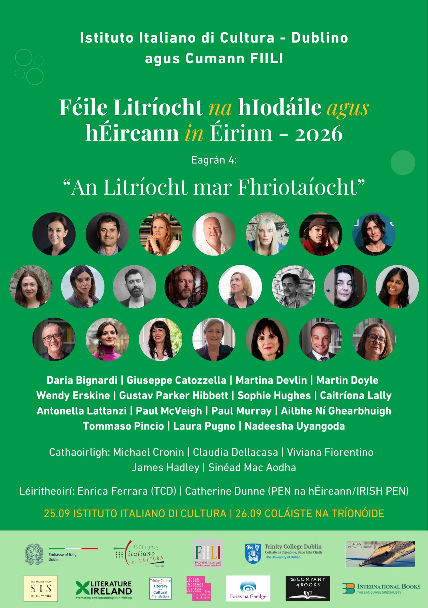 FIILI- Interweaving the Threads of Italian and Irish Literature